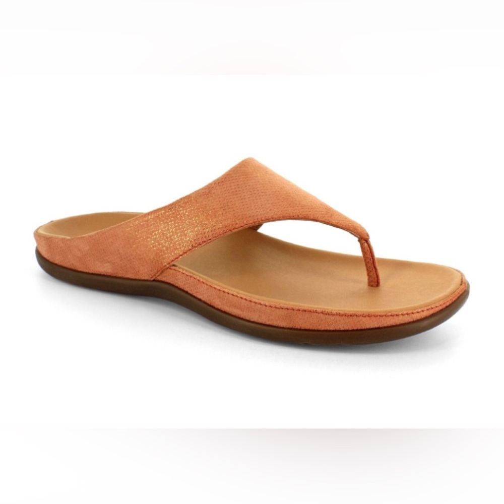 Strive Maui Footbed Flip Flops Size 9